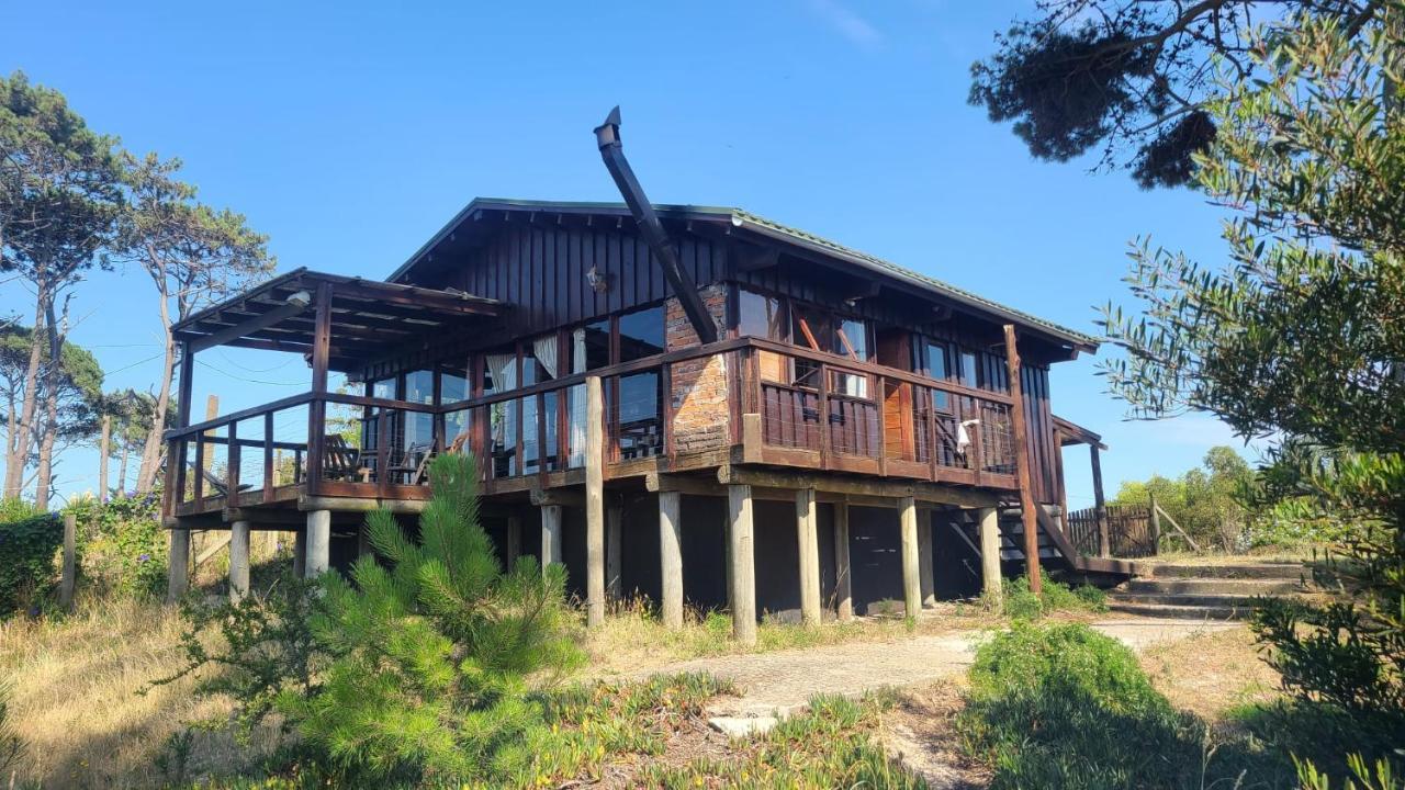 Cabana En La Playa. Ventanales Y Terraza Al Mar Salinas Exterior photo